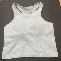 ルルレモン　Ebb to Street クロップ レーサーバックタンクトップ