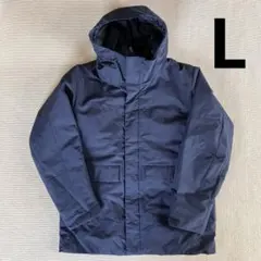 UNIQLO ユニクロ ハイブリッドダウンパーカ L ダウンジャケット ネイビー