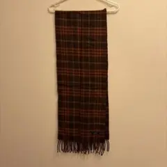 BURBERRY LONDON ラムウール マフラー チェック柄