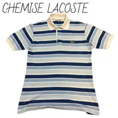 訳あり　ラコステ　CHEMISE LACOSTE 半袖ポロシャツ　サイズ3相当