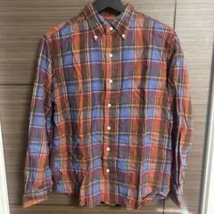 Gymphlex チェック柄 長袖シャツ L