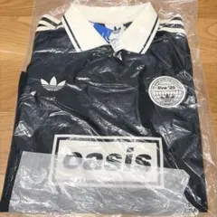 adidas oasis Lサイズ 長袖 ゲームシャツ ポロシャツ ブラック - メルカリ