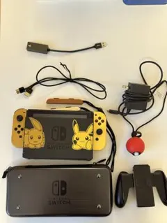 Nintendo Switch ピカチュウエディション+モンボ+アルミケース