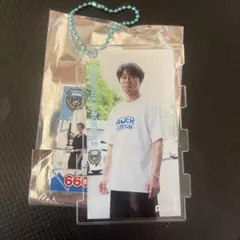 川崎フロンターレ2025アクリルカードキーホルダー私服佐々木旭　ガチャフロ