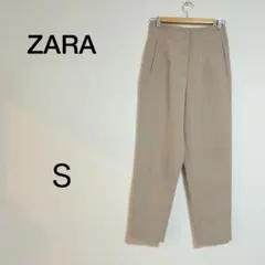 レディース ZARA ベージュ スラックス Sサイズ