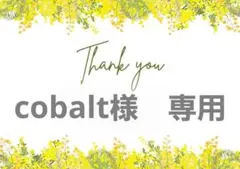 cobalt様　専用