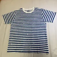 ユニクロ×Disneyストライプ Tシャツ /S