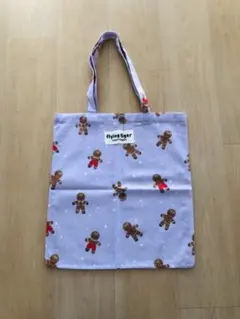 フライングタイガー　ジンジャーマンクッキー　トートバッグ