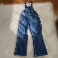 TOMMY HILFIGER デニムブルー ワイドレッグ サロペット