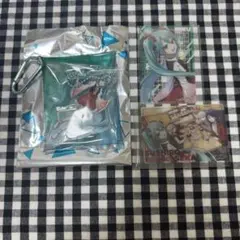 スシロー　プロセカ コラボ　マルチポーチ　クリアカード 初音ミク 集合