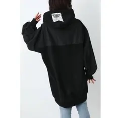 ロデオクラウンズ　ナイロンドッキングフードワンピース