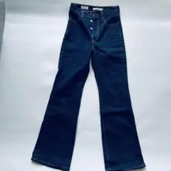 リーバイス RIBCAGE BOOT ハイウエスト ブーツカット デニム