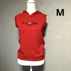 希少 90s ポロジーンズ ラルフローレン 星条旗ロゴ コットンニットベスト