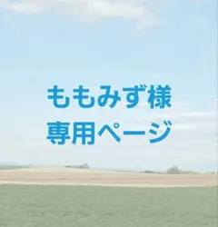 ももみず様　専用ページ