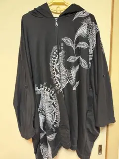 新品タグ付✨エイココンドウ フーデット ナイロンジャンパー