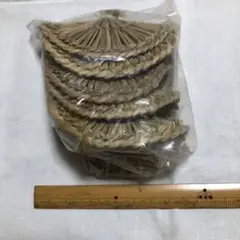 人形用小物菅笠5個