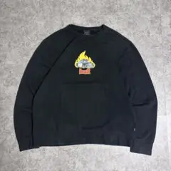 HUF ハフ ROASTED CREW スウェット トレーナー ブラック XLのサムネイル