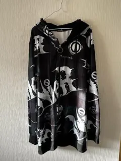 NieR CLOTHING グラフィックフーディ L