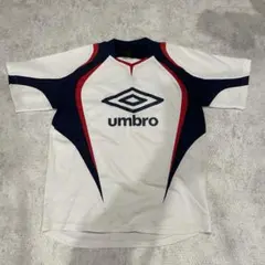 umbro サッカーシャツ ホワイト/ネイビー/レッド