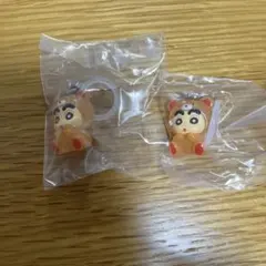 クレヨンしんちゃん　めじるしアクセサリー　みんなでくまパジャマ　しんちゃん