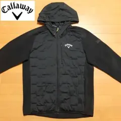 キャロウェイ ゴルフウェア 中綿ジャケット パーカー フリース Mサイズ