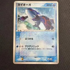 カイオーガ PCG 004/009 ポケパークプレミアムファイル「ブルーシート