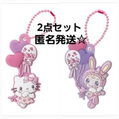 メゾピアノ　ハローキティ　カプセルラバーマスコット　エンジェルベリエ　ガチャ