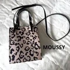 MOUSSY NYLON BAG ナイロンバッグ レオパード ひょう柄