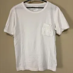 MHL. MARGARET HOWELL ポケットTシャツ ホワイト M