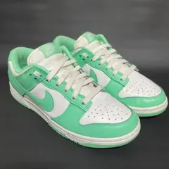 希少 美品 ナイキ ダンクロー グリーングロウ 24.0cm 人気カラー