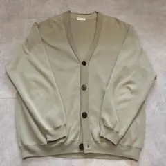 【極美品】BEAUTY & YOUTH カーキ Vネックカーディガン