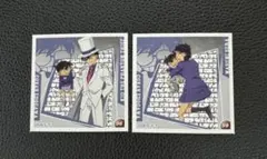 名探偵コナン シールコレクション2 江戸川コナン 怪盗キッド 世良真純