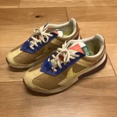 Nike スニーカー ベージュ/青/赤/黄色