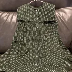 Little s.t. by s.t.closet ドット柄ワンピース　120のサムネイル
