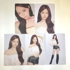 LE SSERAFIM ウンチェ 東京ドーム トレカ ５種 コンプ ラントレ