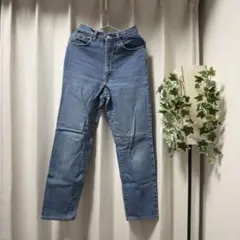 ライトブルー ストレートレッグデニム