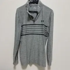 Under Armour ハーフジップ メンズウェア グレー