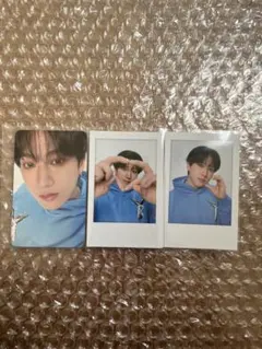 スキズ　ポラロイド・特典カード　ペンミ 5'CLOCK チャンビン