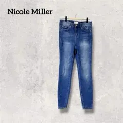 Nicole Miller 【4】スキニーデニム 青