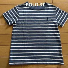 POLO RALPH LAUREN ストライプ Tシャツ 3T 100 ラルフ