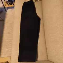 ユニクロu コーデュロイ ユーティリティパンツ　ブラック