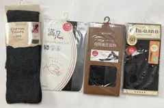 タイツ・ストッキング 4足セット （M・L混）