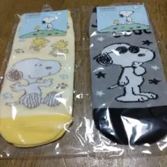 ピーナッツ　スヌーピー ソックス 2足セット①