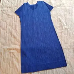 PLEATS PLEASE ISSEY MIYAKE 半袖ワンピース - メルカリ