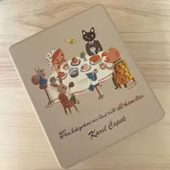 Karel Čapek ティータイム空き缶