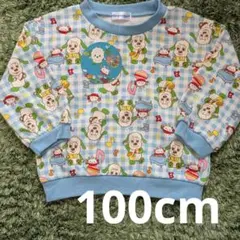 新品　キッズ　ワンワン　いないいないばあ トレーナー100cm