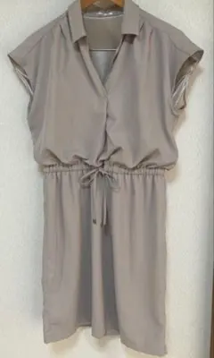 グラシア　ウエストゴム　ノースリーブワンピース М