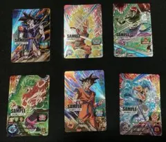 スーパードラゴンボールヒーローズ MM3弾、4弾、5弾サンプルカード18枚セット