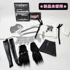 ディーラー様製 ドール服 1/4 MDD パンク ゴスパン Y2K 7点セット