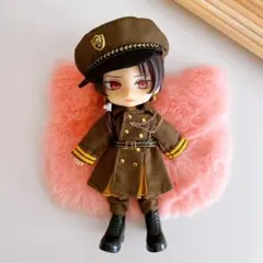 ★オビツ11 ねんどろいど 服 制服 軍服 茶色 ４点 ジャケット　長め パンツ